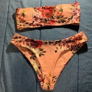 Bandeau Swimsuit Set